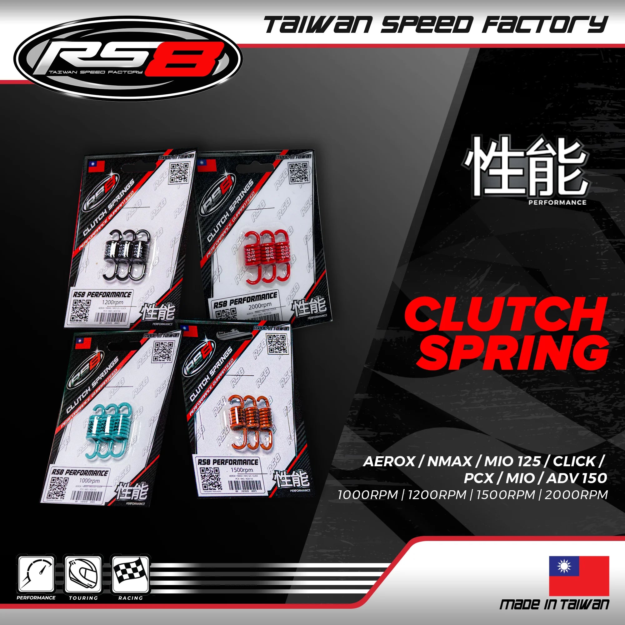 Rs8 clutch springs